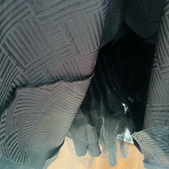 Rachel Allan Black Maxi Dress with Multicolor Waist - Picture 11 of 15